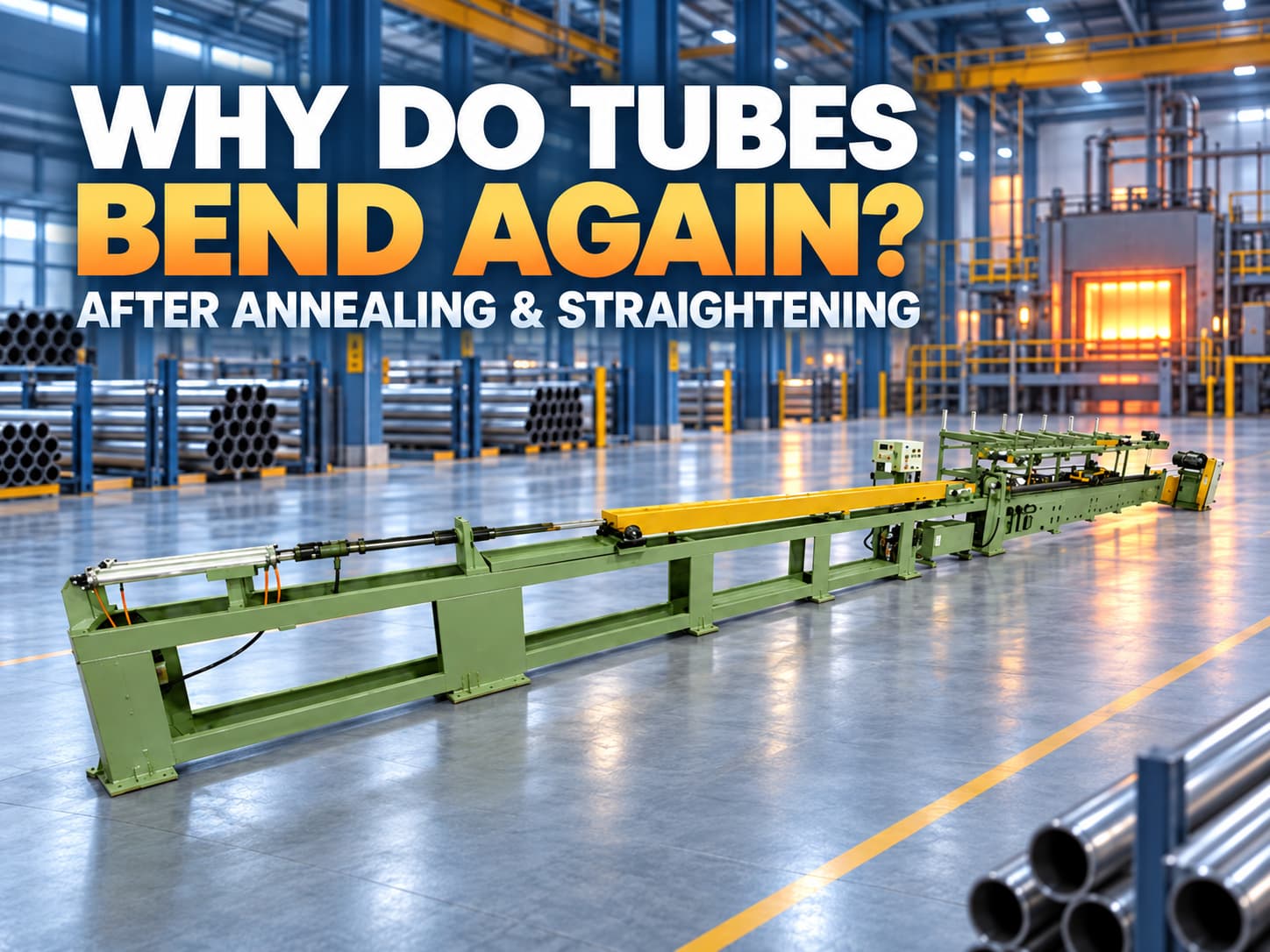 Why Do Tubes Bend Again After Annealing and Straightening?